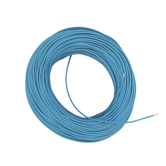 Kabel 1 x 0,75 (H05V-K) 10 Meter / blau