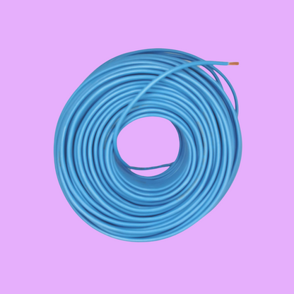 Kabel 1 x 10,0 (H07V-K) 100 Meter / blau