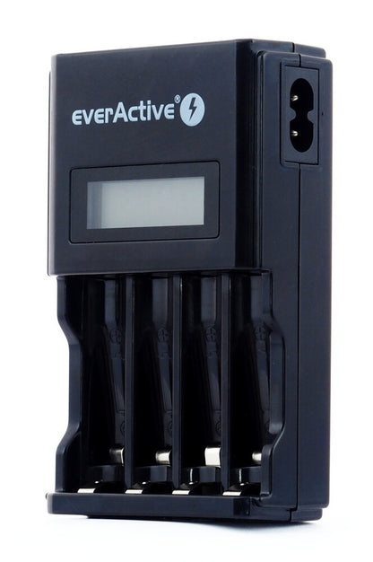 everActive NC-450 Ladegerät Akku AA AAA für 4 Akkus Schnellladegerät