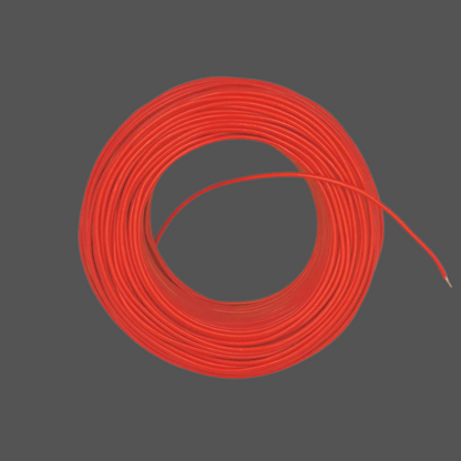 Kabel 1 x 1,5 (H07V-K) 10 Meter / rot