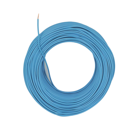 Kabel 1 x 1,0 (H05V-K) 10 Meter / blau