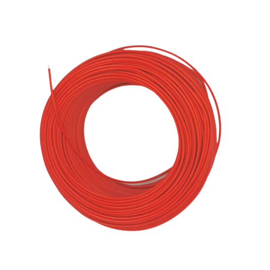 Kabel 1 x 1,0 (H05V-K) 10 Meter / rot