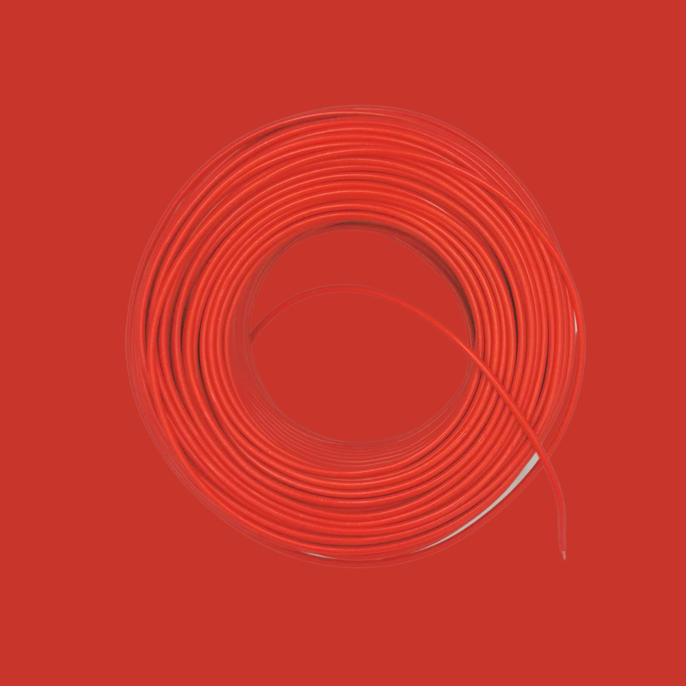 Kabel 1 x 2,5 (H07V-K) 10 Meter / rot