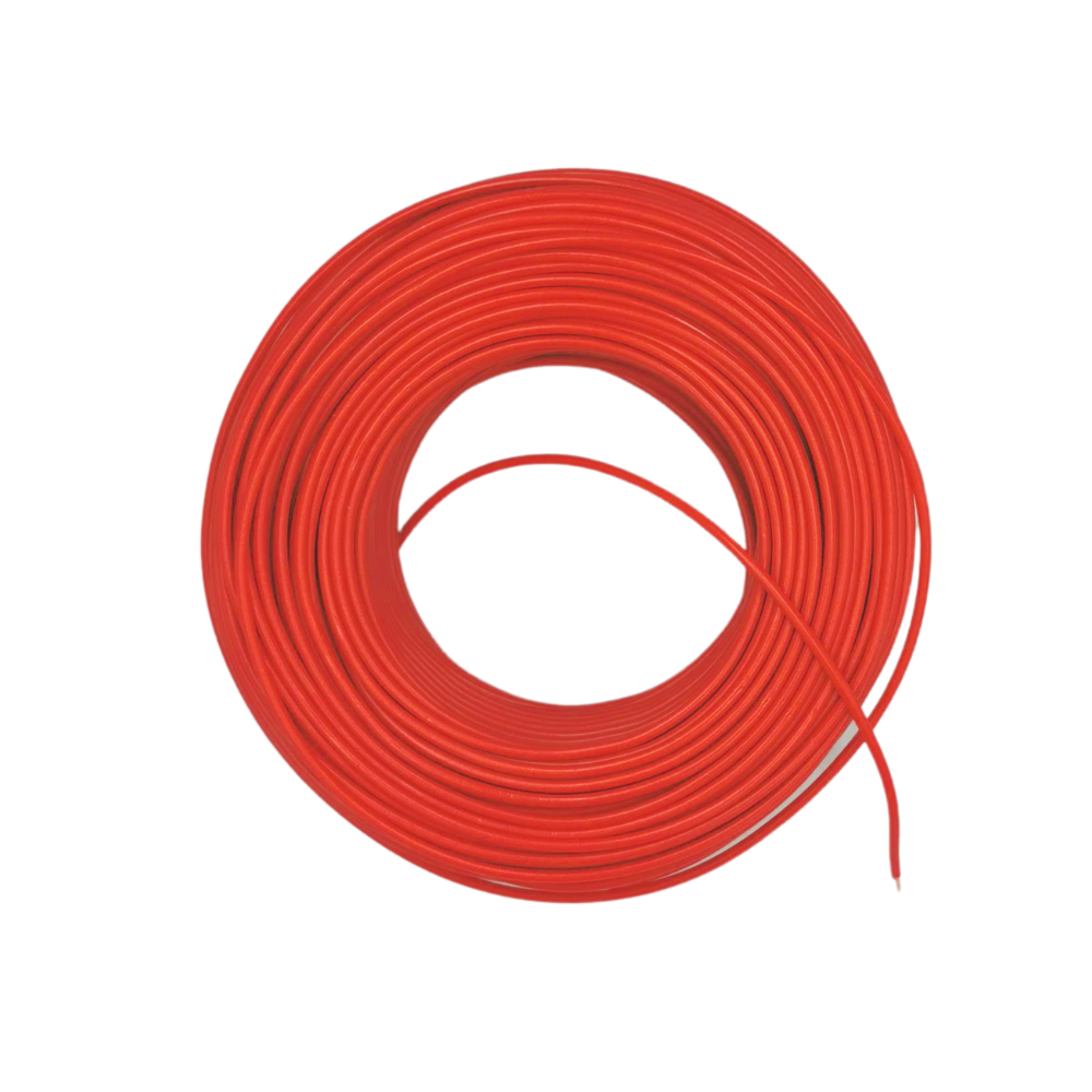 Kabel 1 x 2,5 (H07V-K) 10 Meter / rot