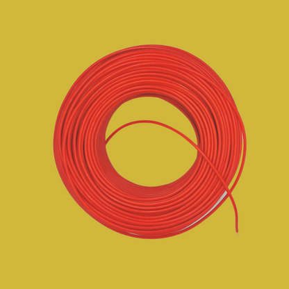 Kabel 1 x 2,5 (H07V-K) 10 Meter / rot