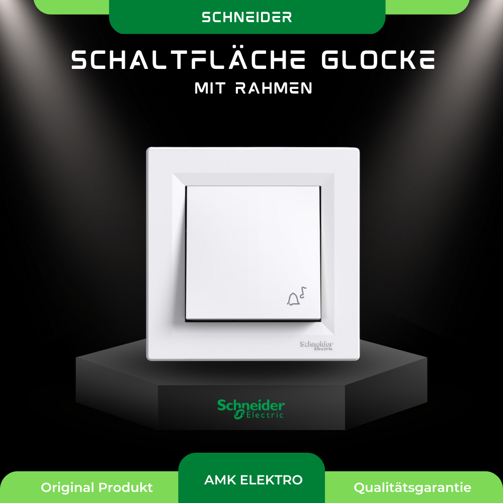 Schaltfläche Glocke Weiß Asfora Schneider EPH0800121