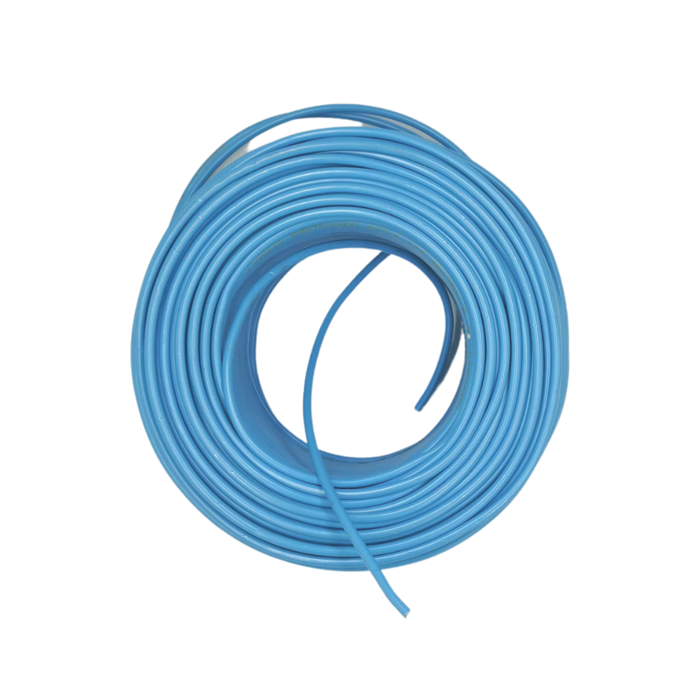 Kabel 1 x 4,0 (H07V-K) 10 Meter / blau