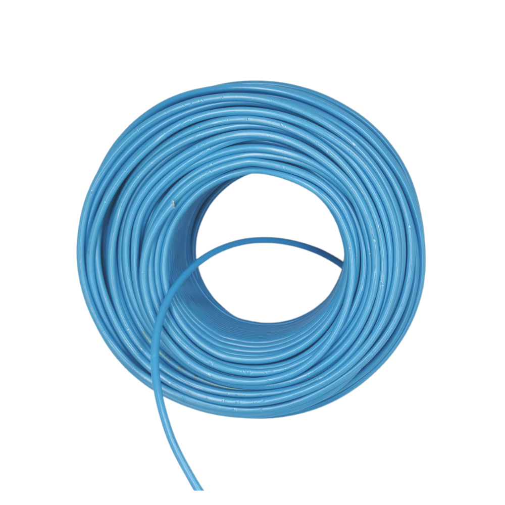 Kabel 1 x 6,0 (H07V-K) 10 Meter / blau