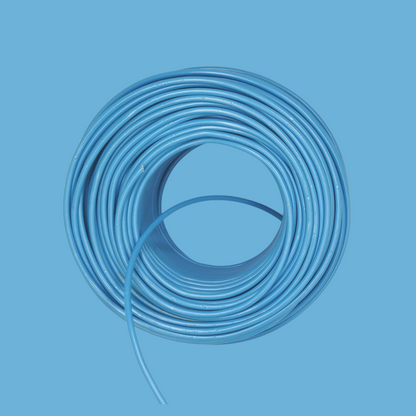 Kabel 1 x 6,0 (H07V-K) 100 Meter / blau