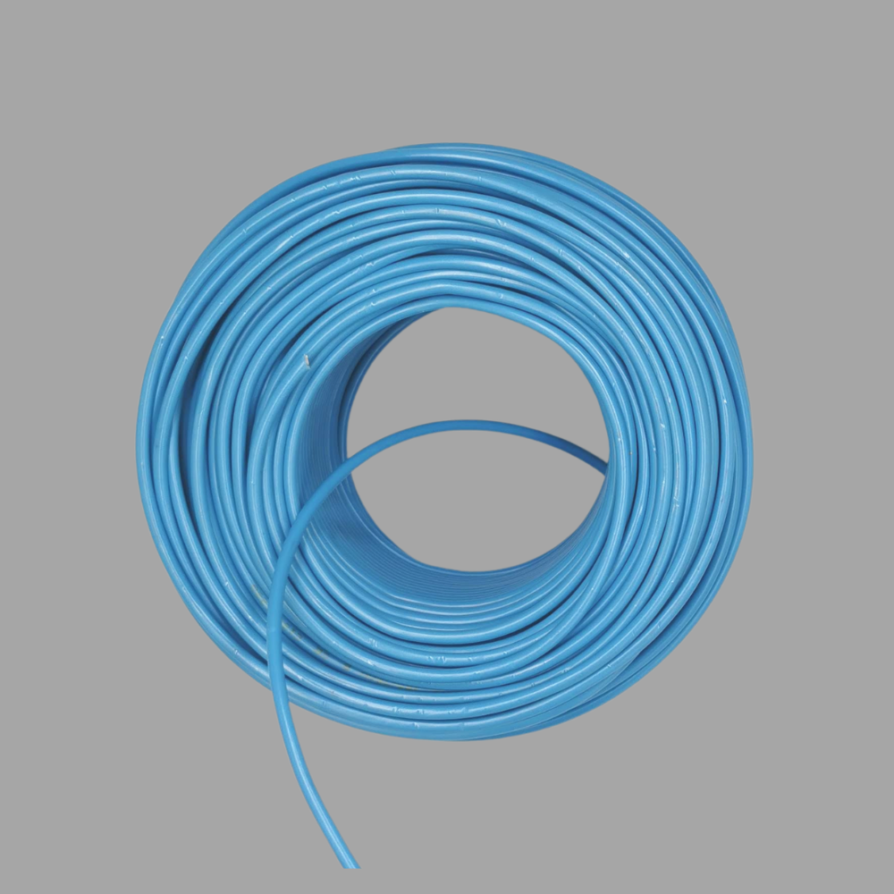 Kabel 1 x 6,0 (H07V-K) 100 Meter / blau