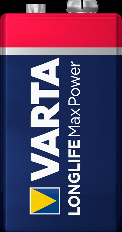 1 x Varta Longlife Max Power 9V E-Block