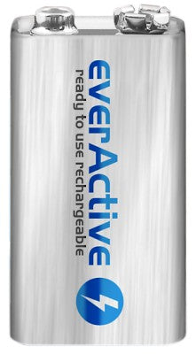 everActive Silver Line Akkus 6F22/9V Ni-MH 250 mAh ready to use 1er Blister