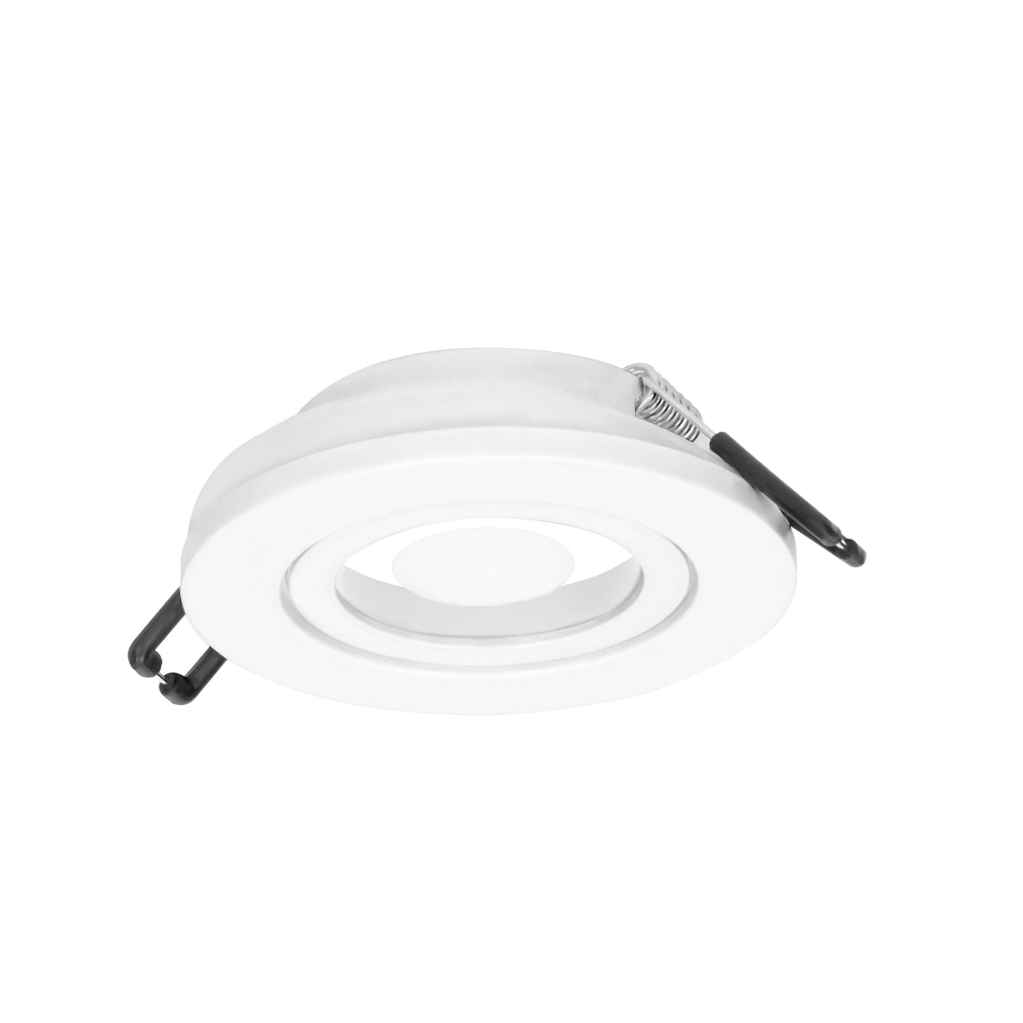 DARI S Dekorativer Rahmen für Punktleuchte, MR16/GU10 max 50W, rund, weiß IP44