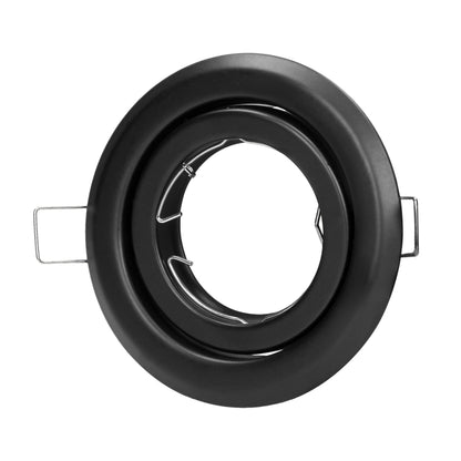 SUTRI RM dekorativer Spot-Rahmen, MR16/GU10 max 50W, rund, verstellbar, schwarz