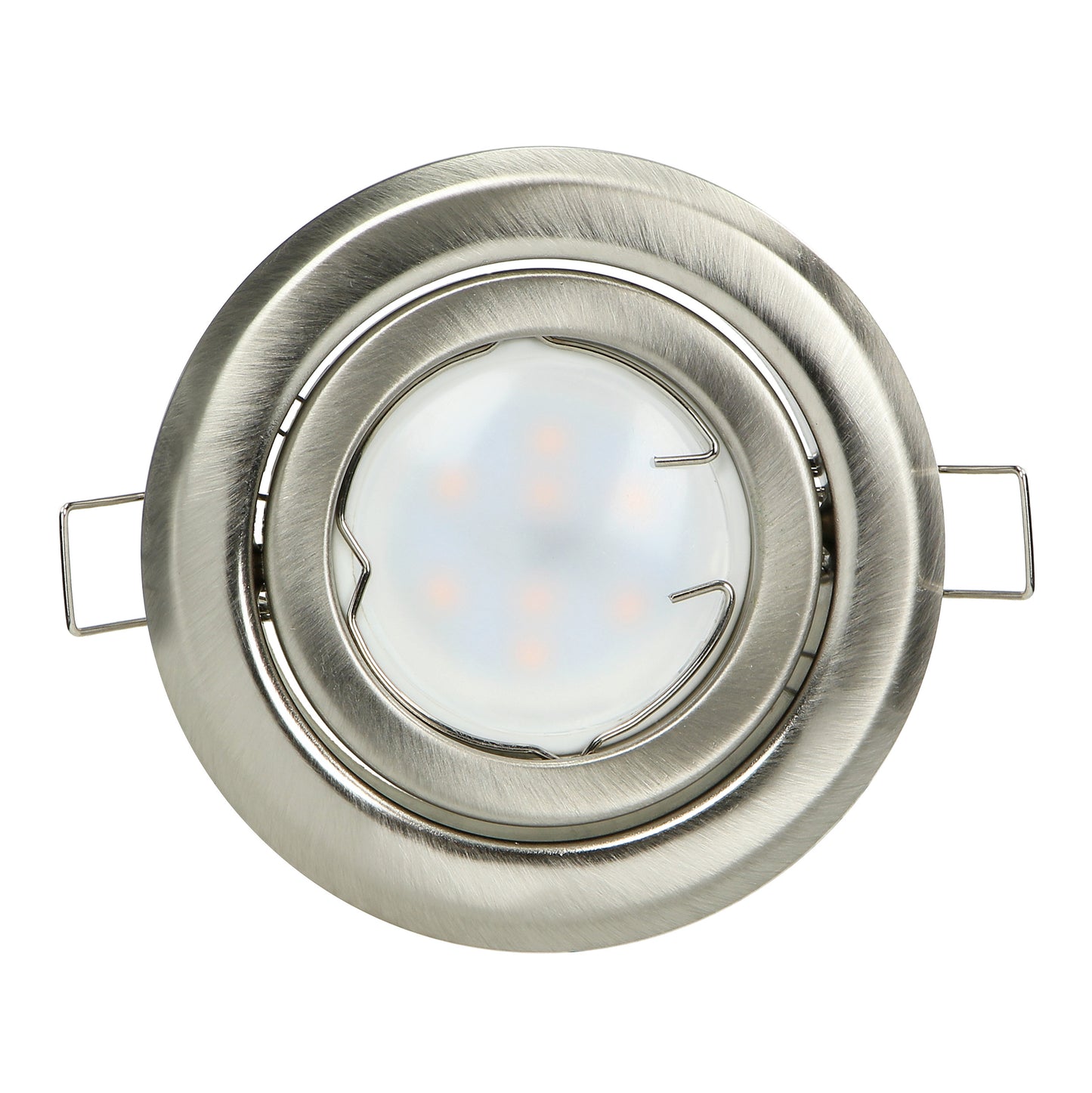SUTRI RM dekorativer Spot-Rahmen, MR16/GU10 max 50W, rund, verstellbar, satin