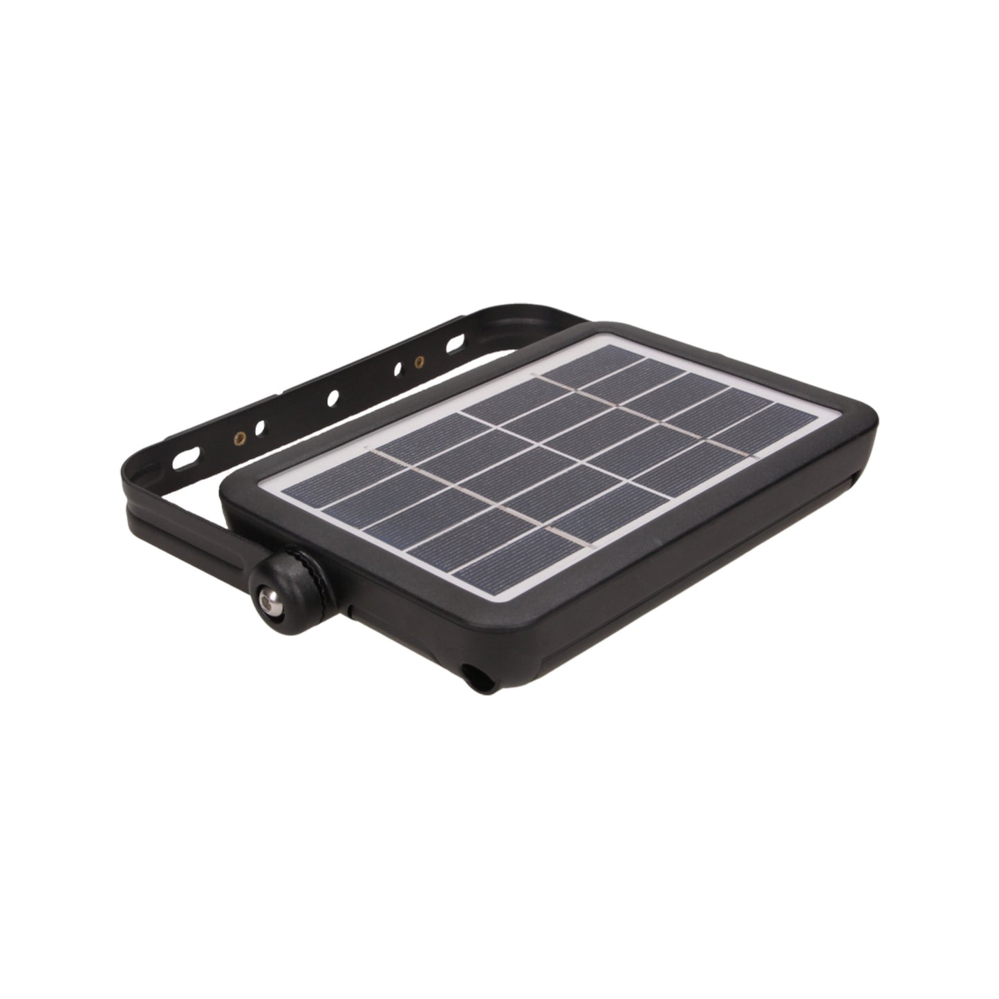 LUX LED 5W, Solarscheinwerfer mit Bewegungsmelder 500lm, IP65, 4000K, 2x1500mAh, schwarz
