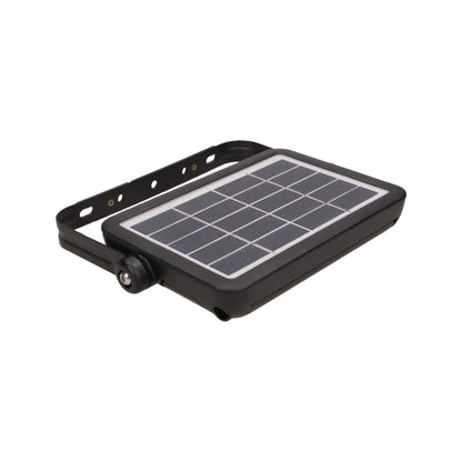 LUX LED 5W, Solarscheinwerfer mit Bewegungsmelder 500lm, IP65, 4000K, 2x1500mAh, schwarz