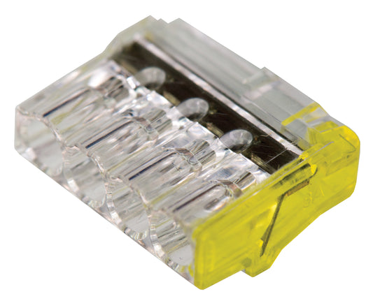 Selbsthemmungklemmen, für alle Leiterarten, 0,5-2,5mm2, 4 Leiter, 24A (E.4182)
