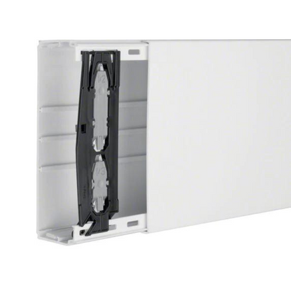 HAGER TEHALIT LF6019009016 Leitungsführungskanal aus PVC LF 60x190mm verkehrsweiß 2m