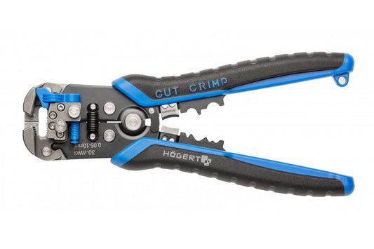Högert Technik Automatische Abisolierzange, 0.05-10.0 mm2, 210 mm