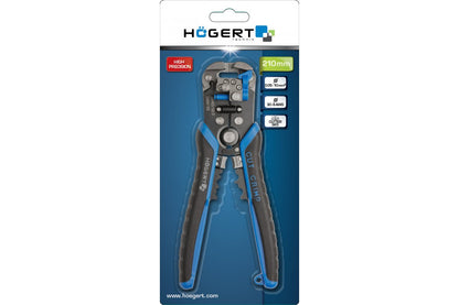 Högert Technik Automatische Abisolierzange, 0.05-10.0 mm2, 210 mm