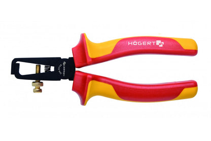 Högert Technik Abisolierzange 1000 V, 160 mm, VDE