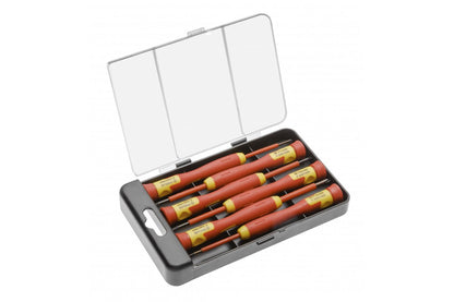 Högert Technik Präzisions-Schraubendreher-Satz 1000 V, 6-tlg., CrMo Stahl VDE