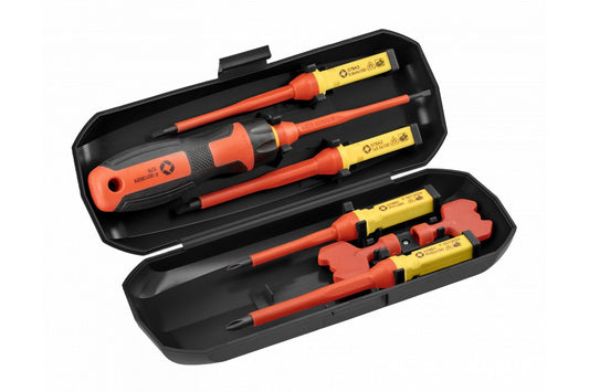 Högert Technik Schraubendreher – 8 Stk., isoliert 1000V, VDE