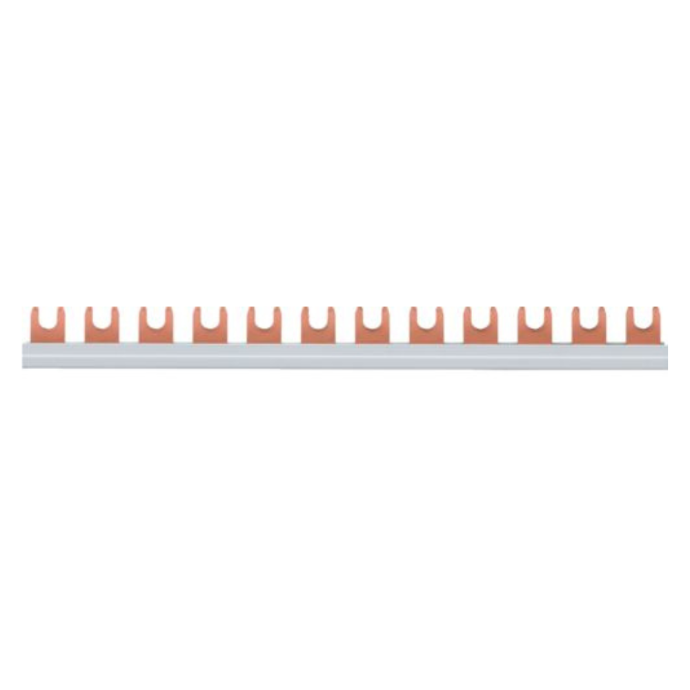 Hager KDN180A Phasenschiene 1 polig mit Gabelanschluss 16mm? 80A 12 Module