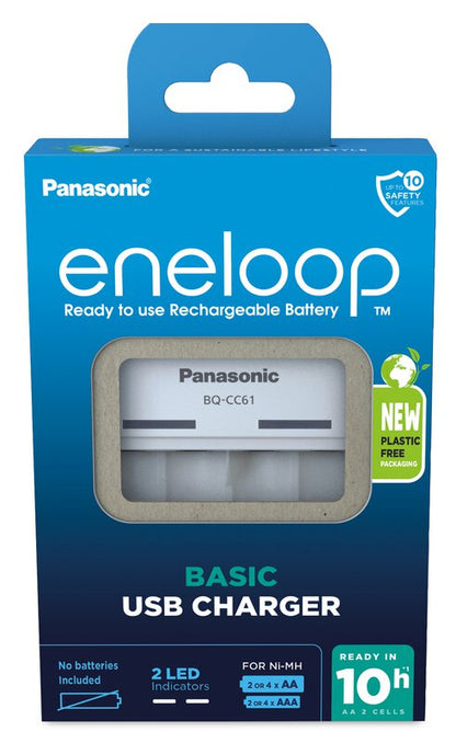 Panasonic eneloop BQ-CC61 USB Ladegerät