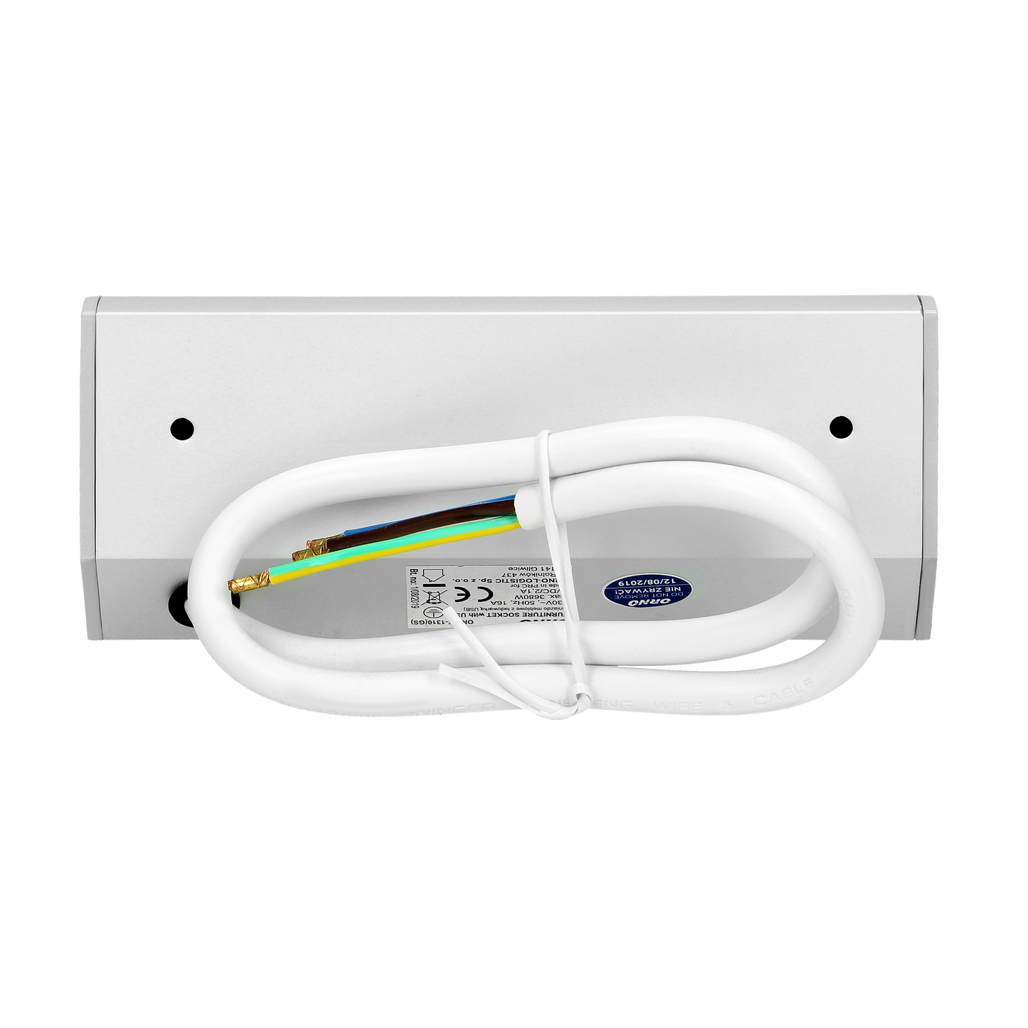 Möbel-Steckdose 1x2P+Z, 2xUSB, Schuko Variante