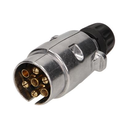 Stecker für Anhänger, Aluminium 7-polig