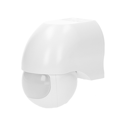 Bewegungsmelder 180 Grad IP44, 1200W, weiß