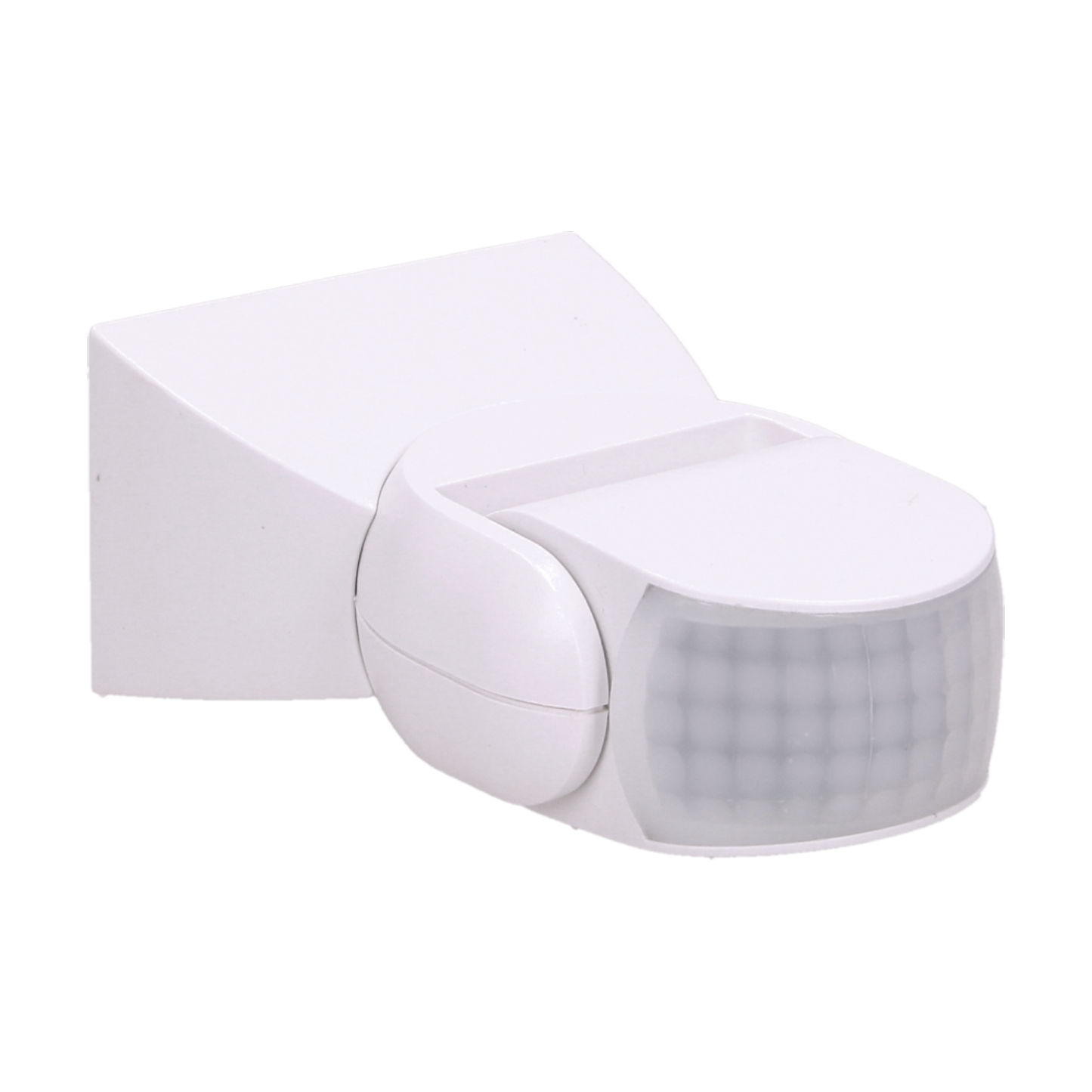 Bewegungsmelder 3600/180 Grad IP65, 1200W, weiß, zwei Sensoren