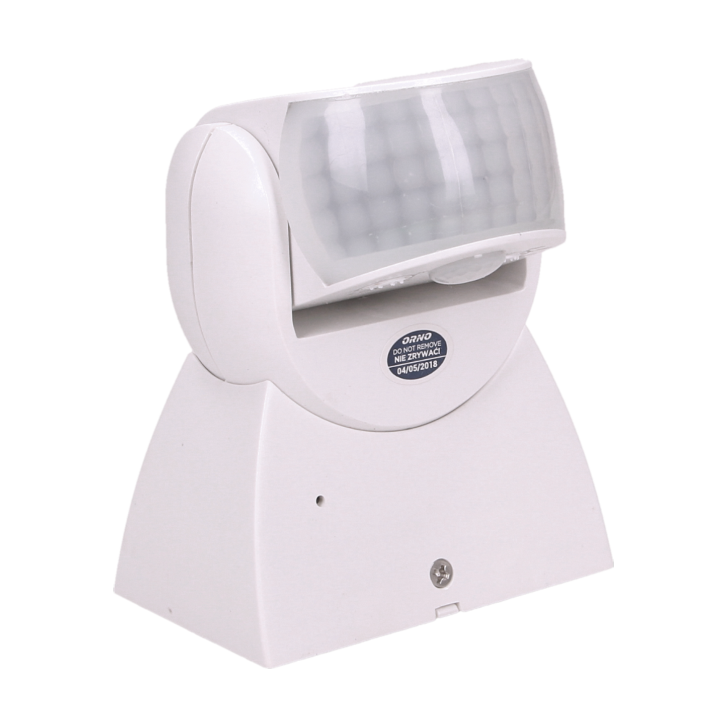 Bewegungsmelder 3600/180 Grad IP65, 1200W, weiß, zwei Sensoren