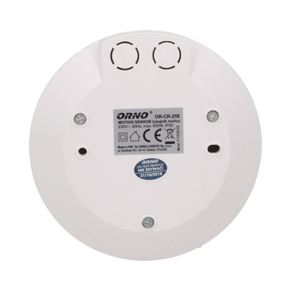 Bewegungsmelder 360 Grad IP20, 2000W, ultraflach - 2,5cm, mini