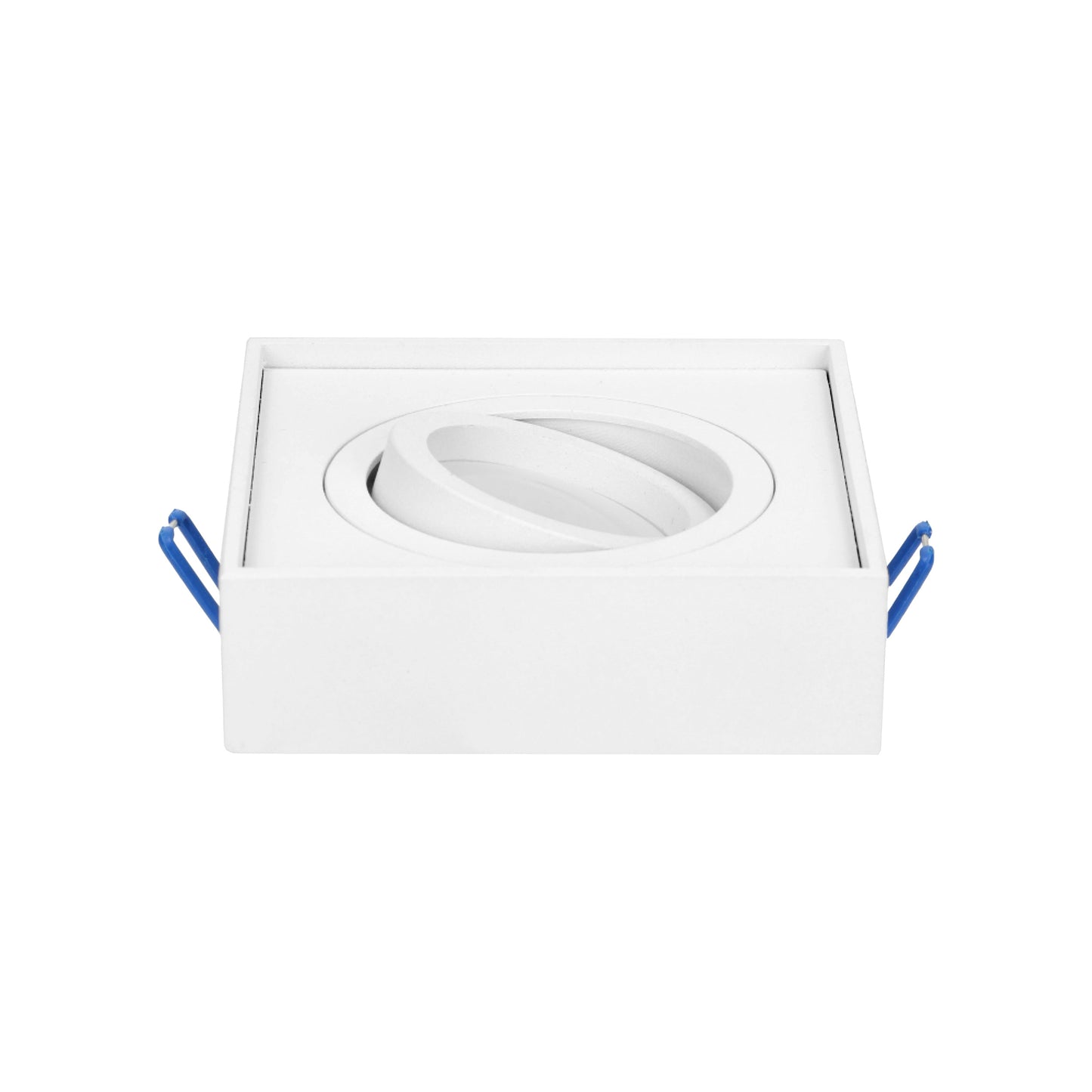 SORMUS S dekorativer Rahmen für Strahler, MR16/GU10 max 50W, verstellbar, quadratisch, weiß