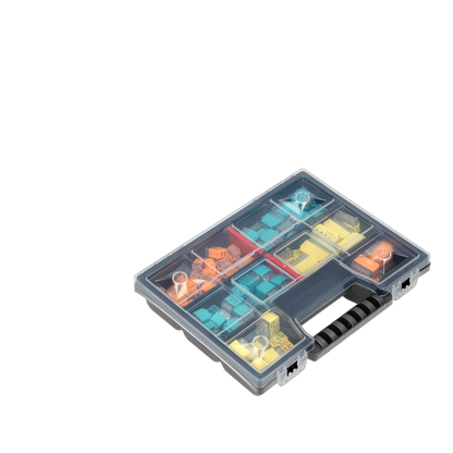 Set von Installationsklemmen HOUSE in einer Box 123 Stk.