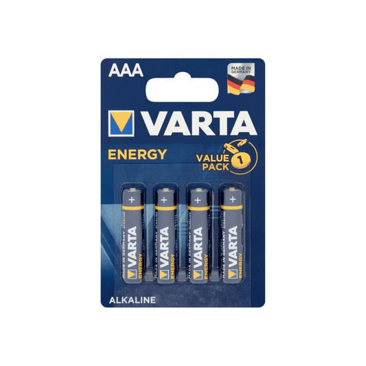 4 x Batterien AAA LR03 Micro MN2400 Varta ENERGY Alkaline