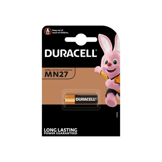Duracell MN27 A27 Alkaline Batterie 12V 22mAh (1er Blister)