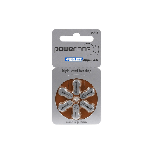 6 x Hörgerätebatterien Varta Power One 312