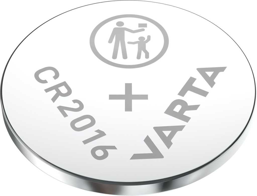 Varta Knopfzelle CR2016 Lithium 3V (2er Blister)
