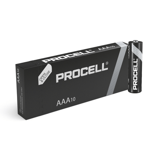 Duracell Procell Alkaline AAA LR03 Micro 1262 mAh, 1,5V 10 St. BOX