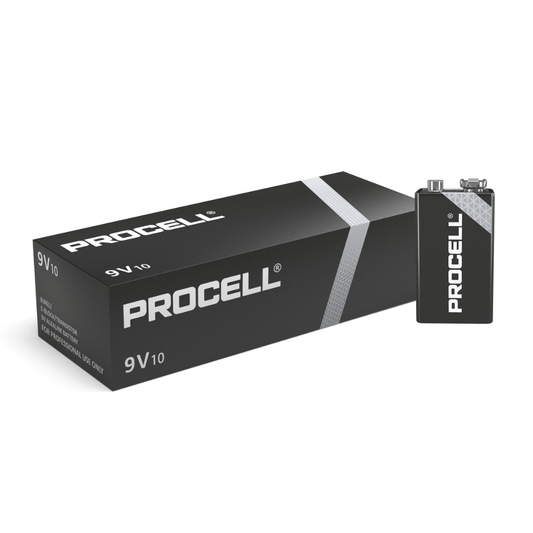 Duracell Procell Alkaline I9V 6LR61 E Block 673 mAh, 1,5V 10 St. BOX