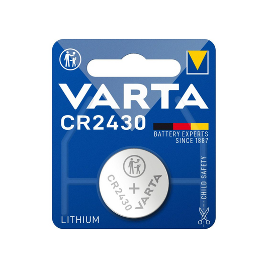 Varta Knopfzelle CR2430 Lithium 3V (1er Blister)