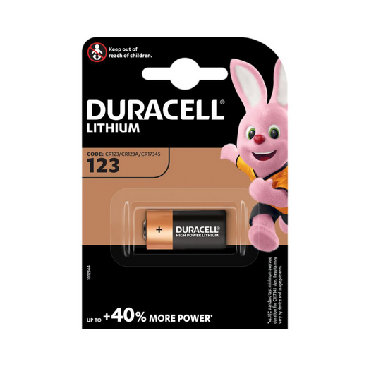 Duracell High Power Lithium CR123 Batterie 3V 1er Blister