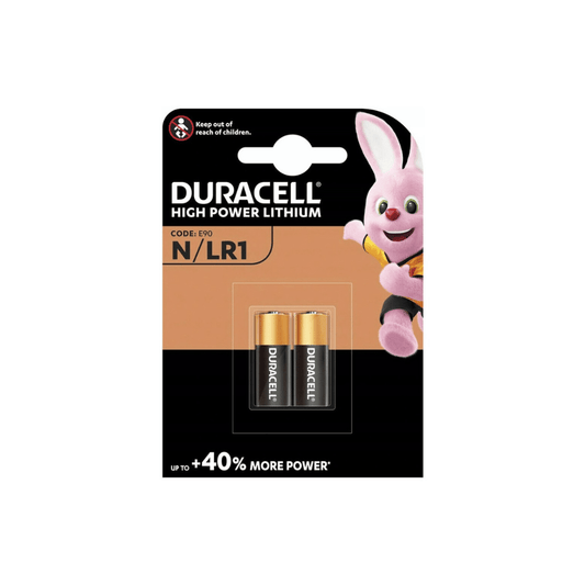 2 x Duracell Batterie Alkaline Lady N / LR1 / MN9100 / E90 (2er Blister)
