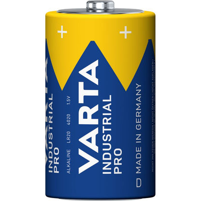 20 x Mono D LR20 Batterie Alkaline Varta Industrial, 1,5V, 17000 mAh