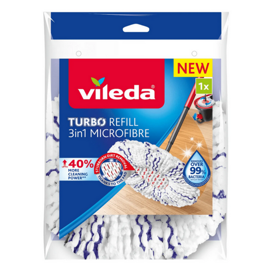 Vileda TURBO REFILL MICROFIBRE 3in1 Ersatzkopf